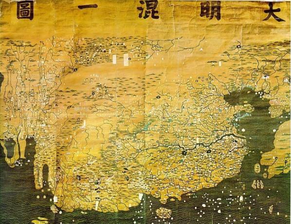 chińska_mapa_świata