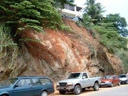 Slope landslides. Causes of slope landslides