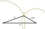 Betingelse for eksistensen af ​​en trekant