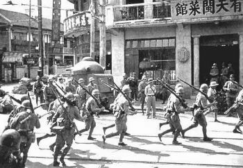 日本の中国侵攻