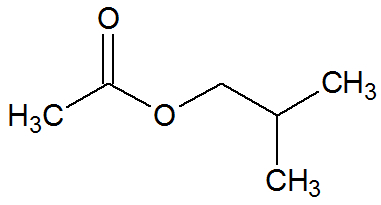 Chemical Structure of Isobutyl Ethanoate
