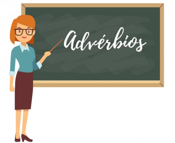 The adverb does not admit variation in its form and its main function is to modify the verb. 
