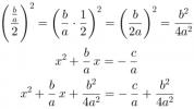 Demostración de la fórmula de Bhaskara