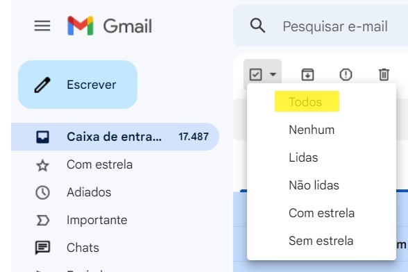 Ar galima iš Gmail ištrinti kelis el