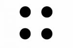 Visuaalne väljakutse: kuidas ühendada 4 punkti 3 sirgjoonega?