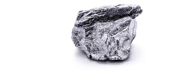  Iridium in zijn metallische vorm.