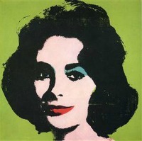 Elizabeth Taylor, arbeid av Andy Warhol, 1964