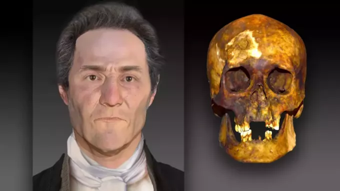 Incontra il volto di John Barber, un "vampiro" del XVIII secolo