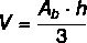  Piramide volume formule.