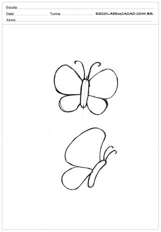 Schmetterlingsform - 40