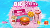 Burger King och "Barbie" går ihop för att lansera en läcker och exklusiv kombination