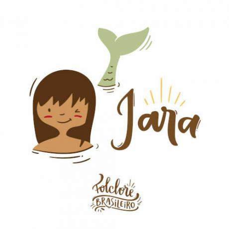 Iara est une sirène qui appartient à l'une des légendes les plus connues du folklore brésilien.