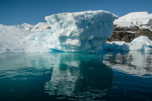 Antarktischer Gletscherozean: Karte, Features
