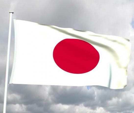 bandera japonesa