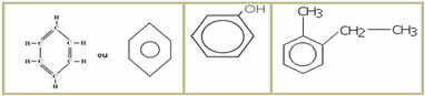 Primjeri aromatskih ugljikovih lanaca