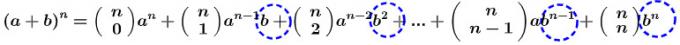 Њутнов бином: шта је то, формула, примери
