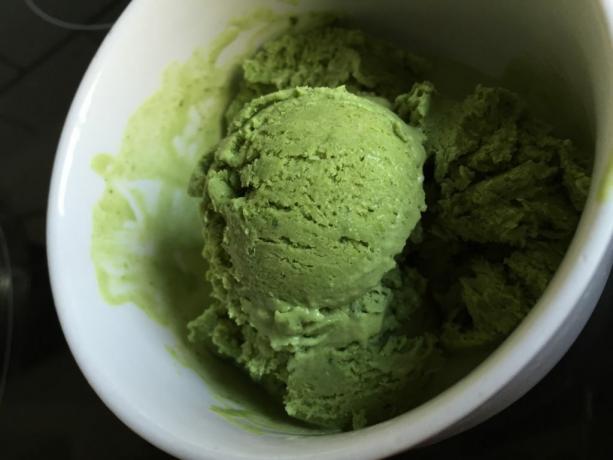 Znani sladoled v Koreji - sladoled iz zelenega čaja