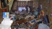 Casa abandonada durante 18 años esconde reliquias, entre cómics y juguetes