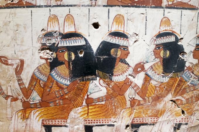 ეგვიპტური ხელოვნება: მნიშვნელობა, მაჩვენებლები, პირამიდები