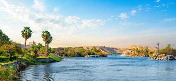 River Nile: egenskaper, beliggenhet, betydning