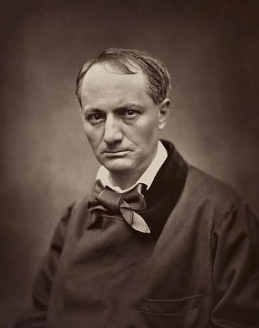 Portrait of the poet Charles Baudelaire, an important Symbolist poet.[1]