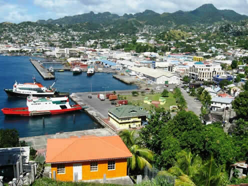 Saint Vincent og Grenadinerne. geografiske træk