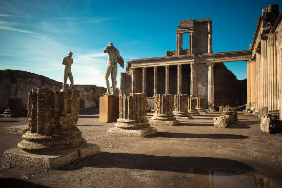 Pompeii: den romerske byen ødelagt av en vulkan