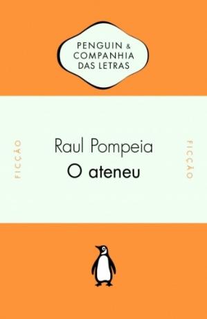Obálka knihy O Ateneu, Raul Pompeia, vydané Companhia das Letras. [1]