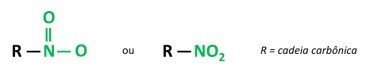 Funktionel gruppe af nitroforbindelser