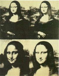 Mona Lisa, von Andy Warhol