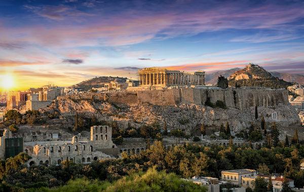 Byen Athen var en av de store modellene av polis som eksisterte i det antikke Hellas.