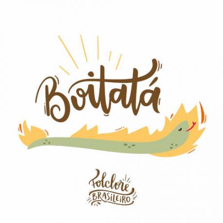 Boitatá: was die Legende sagt, Herkunft