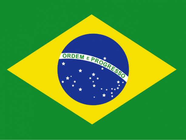 La bandiera del Brasile