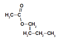 Structural formula of the raspberry essence ester