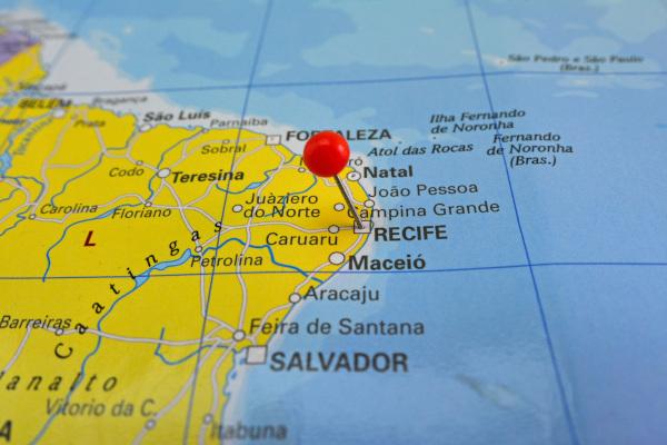 Recife: zastava, zemljevid, gospodarstvo, prebivalstvo