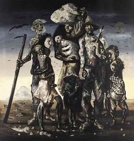 The retreatants, by Cândido Portinari