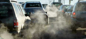 大気汚染または大気汚染：原因と結果