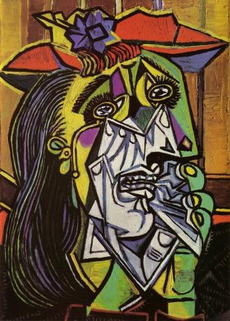 Maleri af Pablo Picasso kaldet Woman Crying.