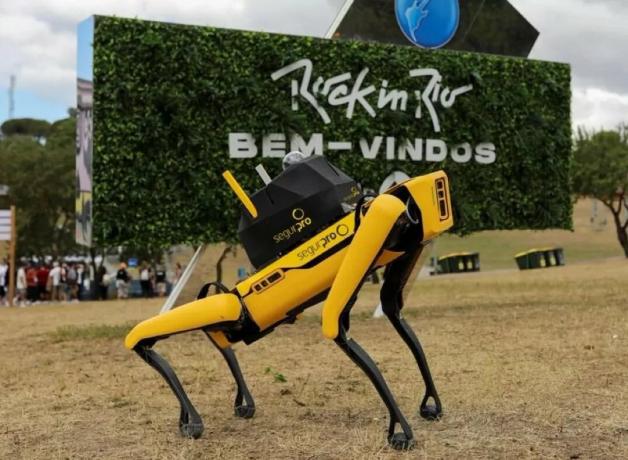 Rock in Rio kommer att ha en robothund som ska hjälpa till med eventsäkerhet