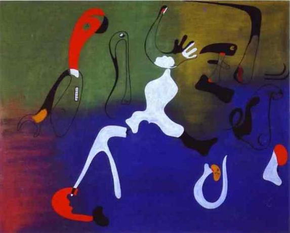 miró composition