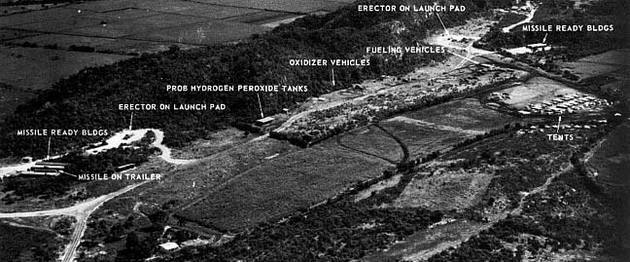 Photo of the São Cristóvão missile base taken by the Americans