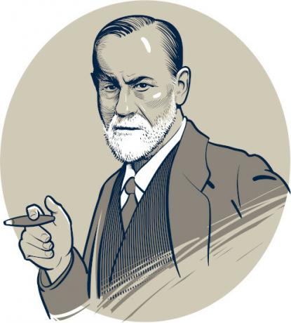 Sigmundo Freudo atliktas pasąmonės tyrimas padarė įtaką ekspresionizmo menininkams.