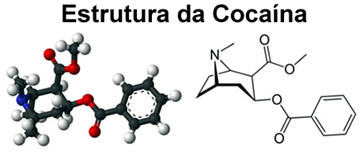 Kokain-Struktur