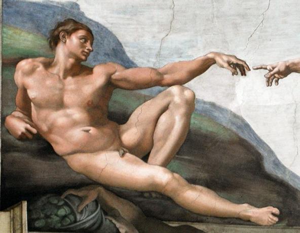 Adams skapelse: Analyse av Michelangelos verk