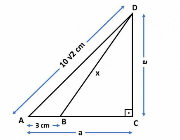 Matrosenlehrling Frage 2017 Satz des Pythagoras