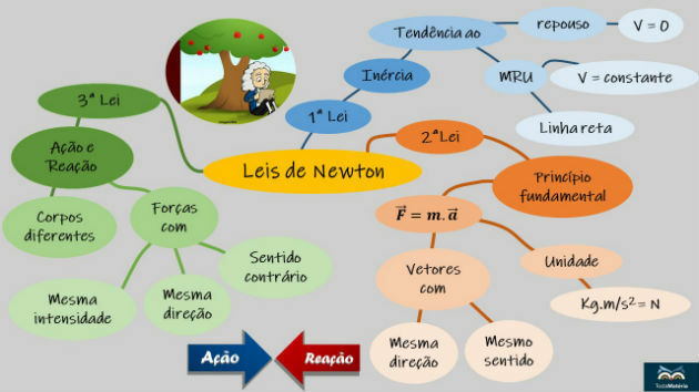 Newtons lover mind map