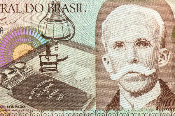 Rui Barbosa เป็นหนึ่งในนักการเมืองและปัญญาชนชาวบราซิลผู้ยิ่งใหญ่ในช่วงต้นศตวรรษที่ 20