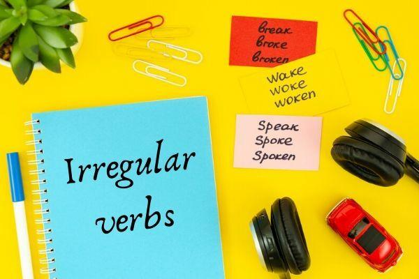 “Irregular verbs” do not end in -ed.