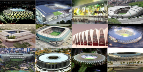 2014 년 월드컵 개최를 위해 브라질 선택