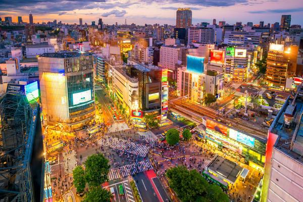 Tokio, hlavné mesto Japonska, je najväčšou megamestou na svete.